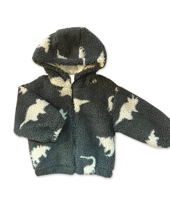 Teddyjacke mit Dinosaurier