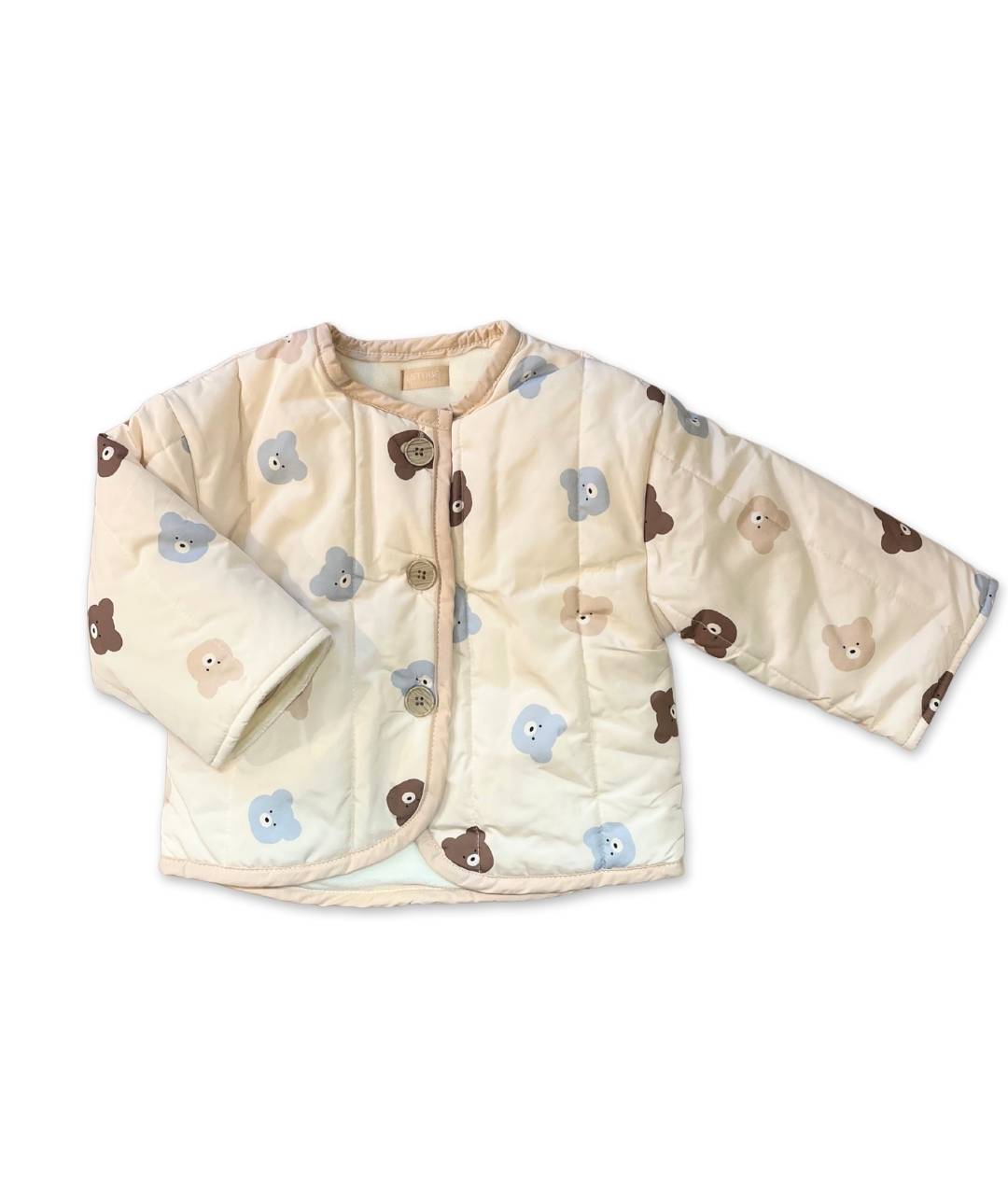 Babysteppjacke mit Bärchen