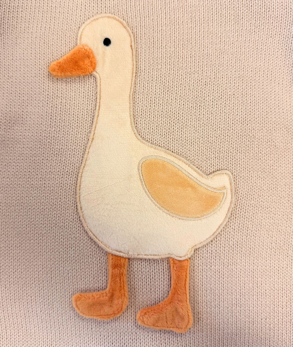 Gänse Strickstrampler