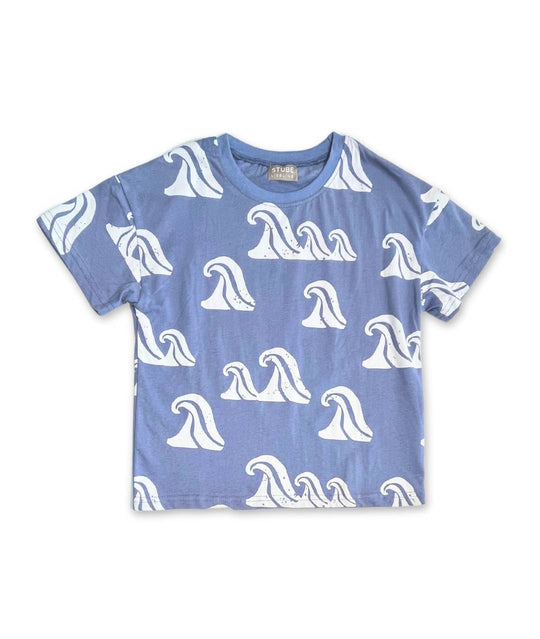 Kindershirt mit Wellen