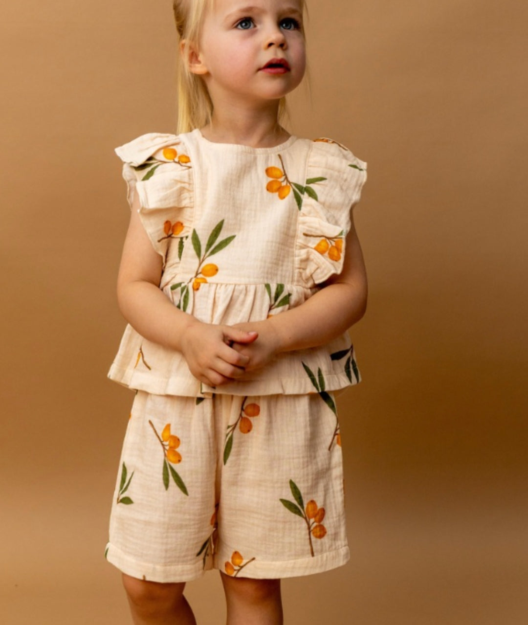 Sanddorn Blusen-Look – zum Vorteilspreis