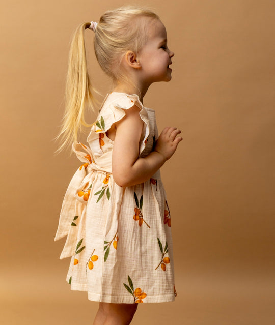 Sanddorn Kleid-Look – zum Vorteilspreis
