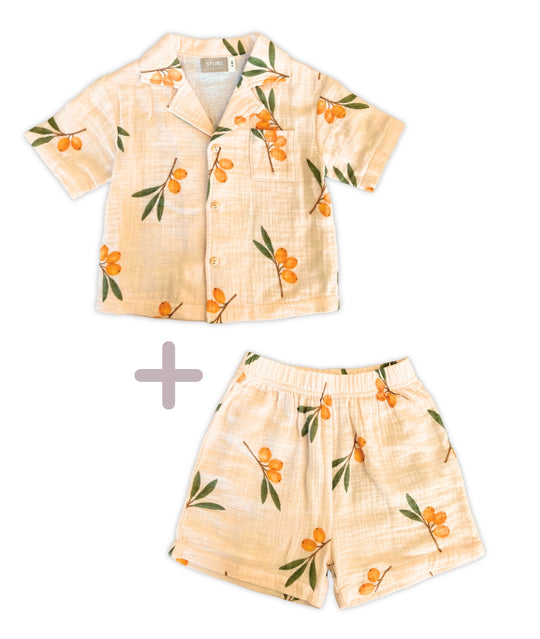 Sanddorn Hemd-Look – zum Vorteilspreis