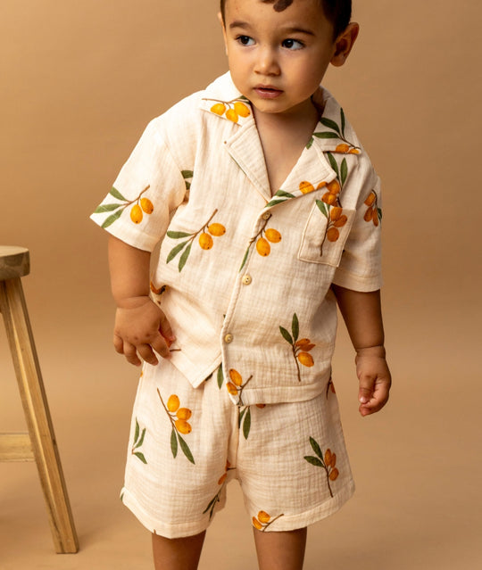Sanddorn Hemd-Look – zum Vorteilspreis